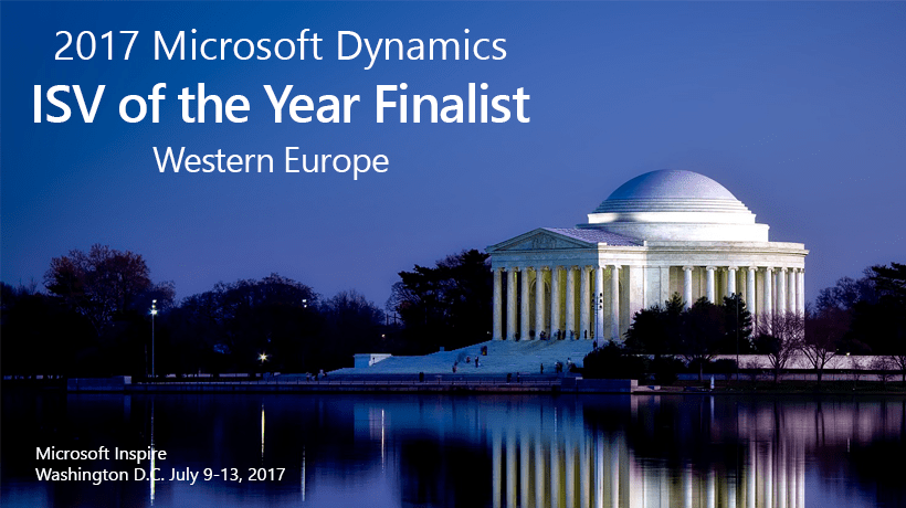 2017 Microsoft Dynamics ISV of the Year