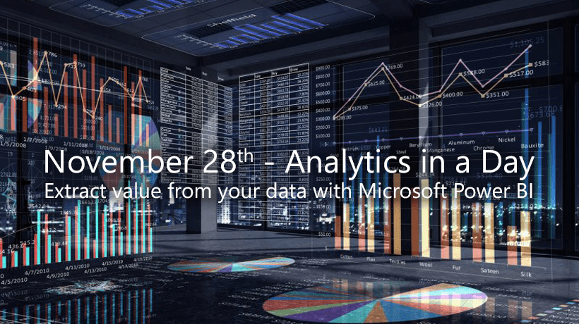 Novembre 28th, 2017 - Microsoft House, Viale Pasubio 21, Milan. Discover with Porini what you can do with Power BI Desktop and Power BI services.