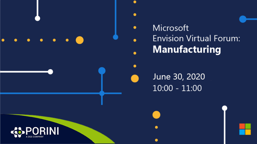 Microsoft Envision Virtual Forum: Manufacturing