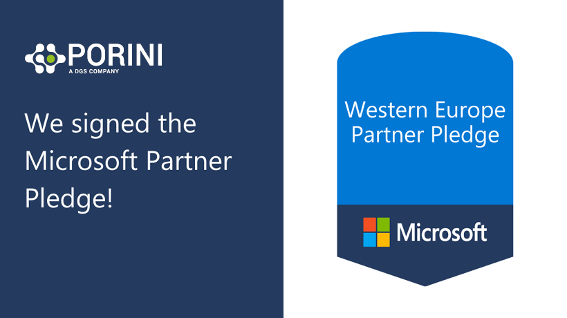 Porini Microsoft Partner Pledge